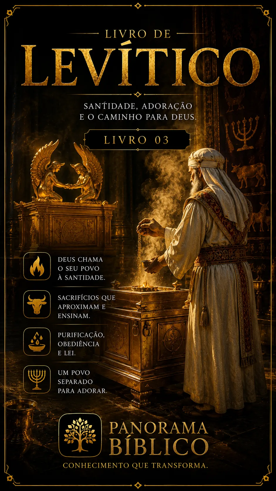 Livro de Levítico — Santidade e adoração